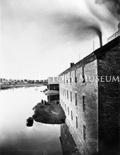 Looking Nw Toward the Dam, Viewed From Adams Studio Roof