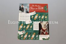 Advertisement for Elgin Watches