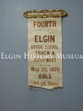 4th place Elgin Track and Field Ribbon