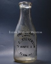 Stevenson Dairy Milk Bottle