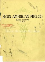 Elgin American Mfg Catalog 1934 Page 1