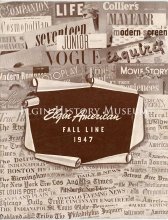 Elgin American Fall Line 1947 Cover