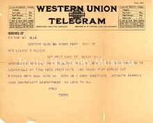Western Union Telegram