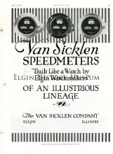 Van Siclen Speedmeters Ad