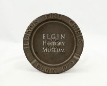 Illinois Fire Chiefs Ashtray