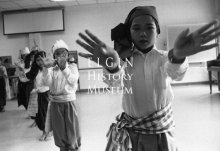 Lao New Year 1980 Souphone Rattana Leads Traditional Dance