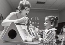 Mrs. Ronald Rocke and Tracy Smith