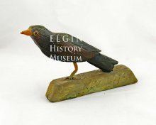 Wood Carving of a Bird
