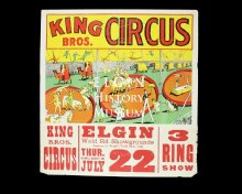 King Bros. Circus Poster