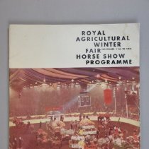 Royal Agricultural Winter Fair Horse Show Programme November 11th-19th Toronto - Canada