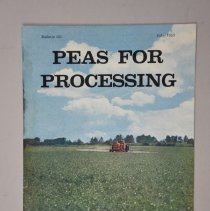 Peas for Processing