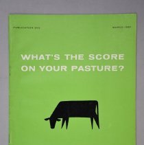 What's The Score On Your Pasture?