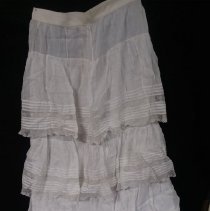 White Ruffled Skirt