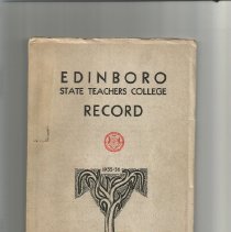 Edinboro State Teachers College - 1935/36