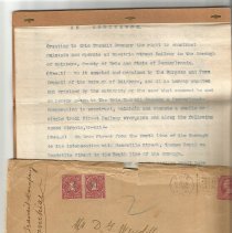 Erie Transit Franchise, 1899, for trolley