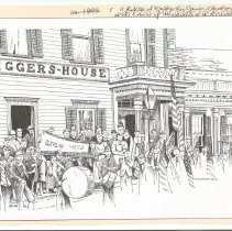 Cleveland Presidential Rally, 1893