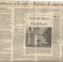 1995 Article about Edinboro School History