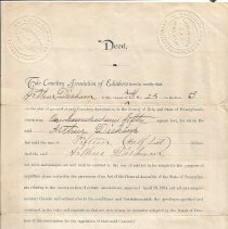 1898 Cemetery Deed