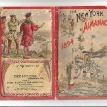 1894 Almanac - Compliments of Brick Drug Store