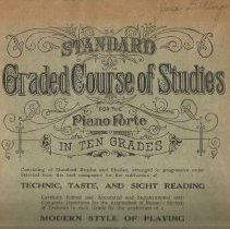 Music Book Owned by Jane Billings