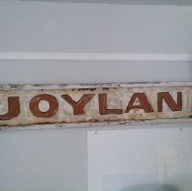 Joyland Sign