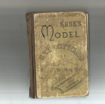 1884 Poetry Book Owned by Blanch Hanson