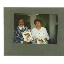 Martha Shaffer Campbell with her Book