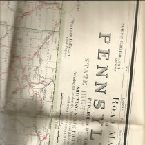 1911 PA State Road Map