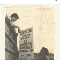 June 4, 1976, article about the Bicentennial Wagon Train