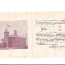 Booklet for Start of School, circa 1900