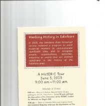 HISTErie Tour, June, 2023