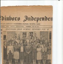 Article about the 1941 H.S. Seniors