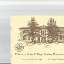 Edinboro State College Spring Commencement, 1979