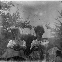 Informal Outdoor Portrait of 2 Women