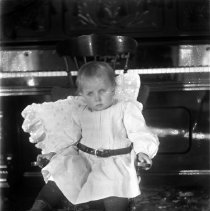 Informal Portrait Young Child in Rocking Chair