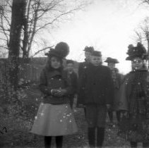 Six Children in Hats