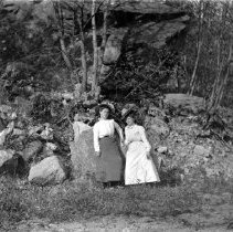 Outside Scene 2 Ladies clear some damage