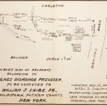 Survey Of Property of Agnes Donohoe Preusser