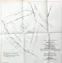 Survey Map of Property of Fred Dill