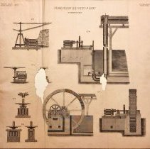 Spanish Sugar Mill Machinery made at West Point Foundry