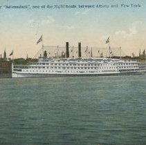 Steamer "Adirondack", one of the Nigh Boats between Albany and New York