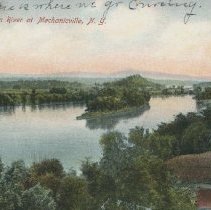 The Hudson River at Mechanicville, New York