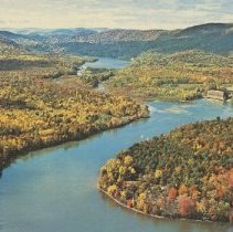 Upper Hudson Valley in the Adirondacks of New York