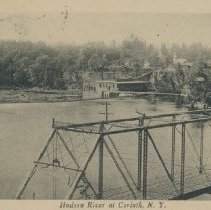 Hudson River at Corinth, New York