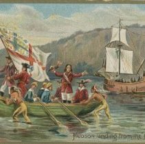 Hudson landing from the "Half Moon"