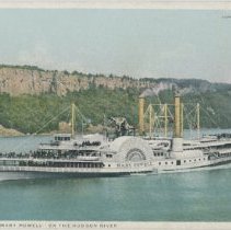 Steamer "Mary Powell" on the Hudson River