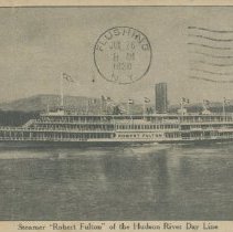 Steamer "Robert Fulton" of the Hudson River Day Line