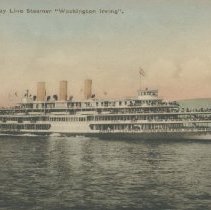 Hudson River Day Line Steamer "Washington Irving"