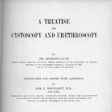 A Treatise on Cystoscopy and Urethroscopy