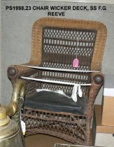 CHAIR WICKER SS FG REEVE